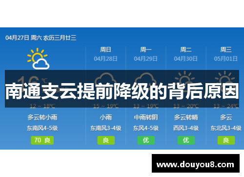 南通支云提前降级的背后原因